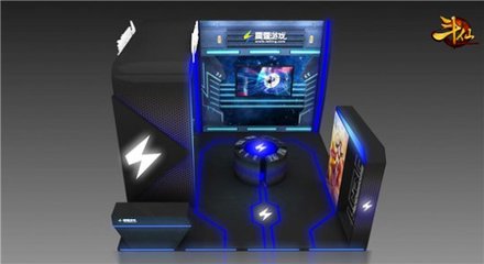 藍(lán)色未來(lái)科技風(fēng) 雷霆游戲CJ展臺(tái)效果首曝光