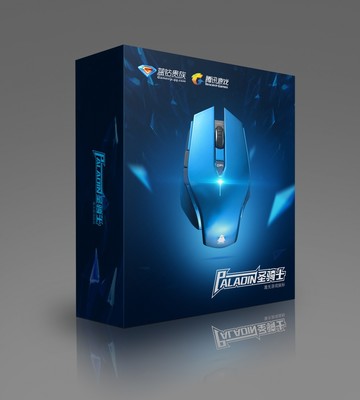 騰訊游戲藍(lán)鉆鼠標(biāo)包裝設(shè)計(jì)制作全解析